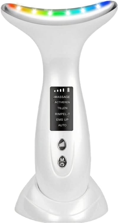 DnA® Gezichtmassage Apparaat - Gezichtsmassage Apparaat - Gezichtmassage Apparaat Elektrisch - Zwart - 15cm x 12cm x 4cm