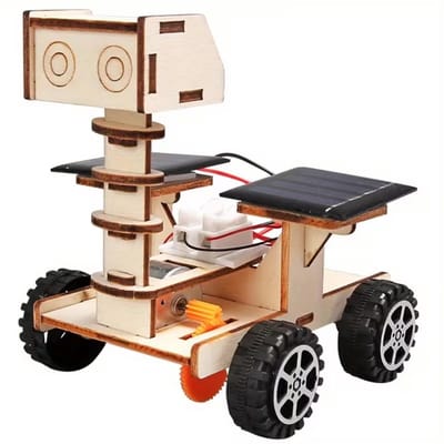 UNIEGG Einstein | Educatief Solar Moon Rover Bouwpakket voor Kinderen (vanaf 5 jaar) - Geschenken voor studenten | Leren met Solar Moon Rover