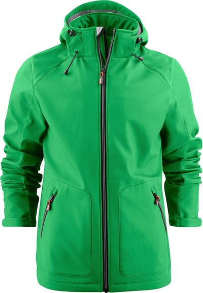 Printer Softshell Jas Karting - Groen - Maat S