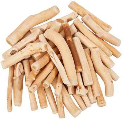 Dailygoods- Drijfhout Natuurlijk - Houten Takken - Decoratieve Stokken - DIY-projecten - Ambachtelijke Ornamenten - Afmetingen 10-15 cm