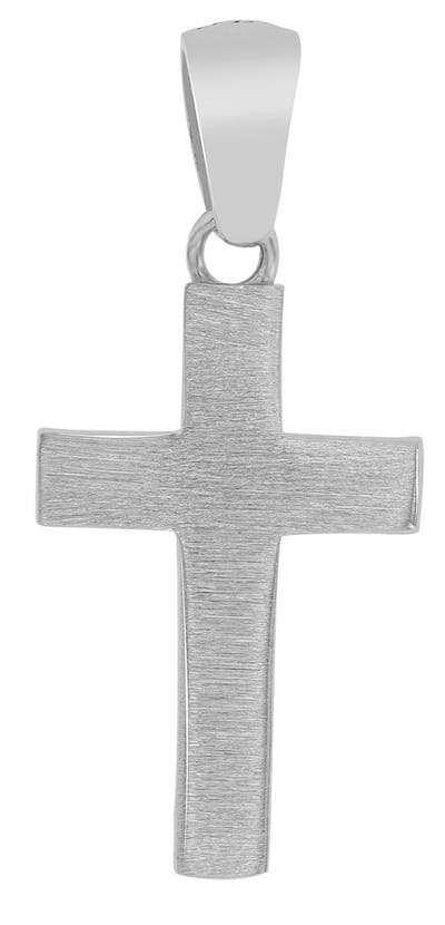 AKZENT Akzent Unisex hanger "Eternal Faith" uit 925 Sterlingzilver, gerhodineerd, duurzaam