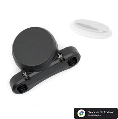 BlueTime - Zadeltag - Inclusief Tag - Gps Tracker Fiets - Gps Fiets - Volgsysteem Fiets - Bikefinder- Volgsysteem - Anti Diefstal - Fiets anti diefstal - Fiets alarm - Tracker Fiets - Geschikt voor Android Find My Device