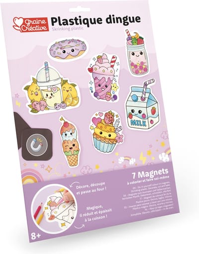 Graine Krimpfolie Set Kawaii Magneten