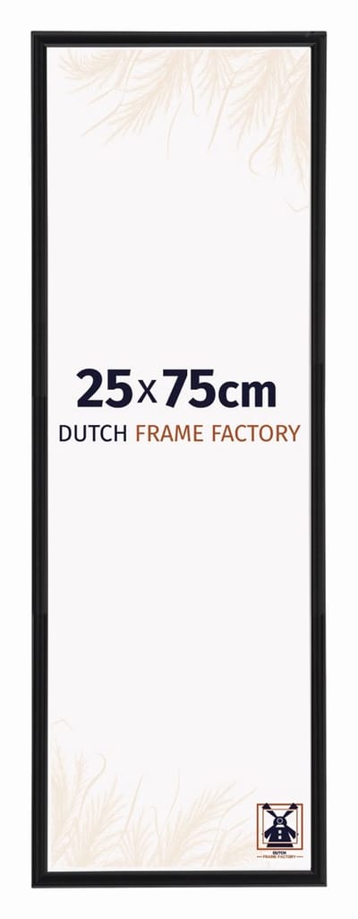 Fotolijst 25x75 cm - Kunststof - Zwart Mat - Angers