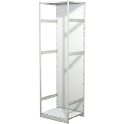 Leeg archiefrek PROGRESS 500 T, basissectie, met achterwand, H 2600 x B 750 x D 640 mm