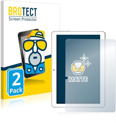 BROTECT - Screenprotector voor Toscido X104 10" - Folie Beschermfolie matte 2 Stuks