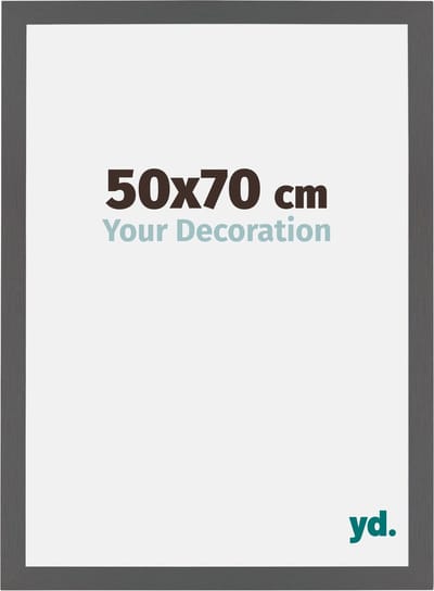 Your Decoration - Fotolijst 50x70 cm - MDF - Antraciet - Mura