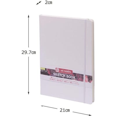 Talens Art Creation Schetsboek Wit 21 x 29.7 cm 140 g 80 Vellen