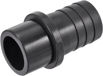 1 Pack PVC Buiskoppeling - Waterdichte 30mm Hoekverbinding voor Tuin, Buiten en Zwembadgebruik (Buitendiameter 32mm Zwart)