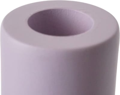 Candleholder cone low - Lilac