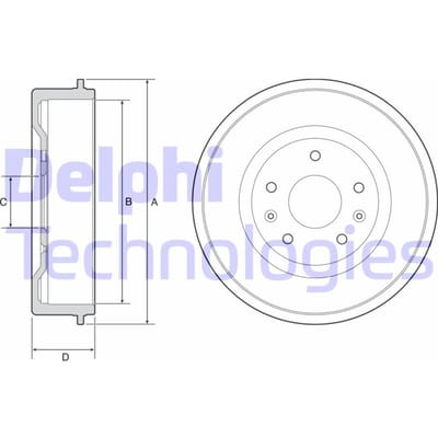 Remtrommel DELPHI BF513