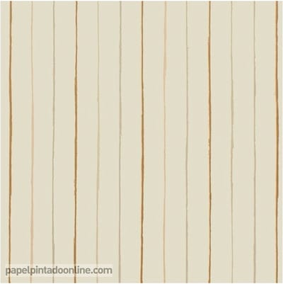 Four Friends - Behang Kinderkamer - Babykamer - Behangpapier - Kinderbehang - Strepen - 0,53 x 10,05M.