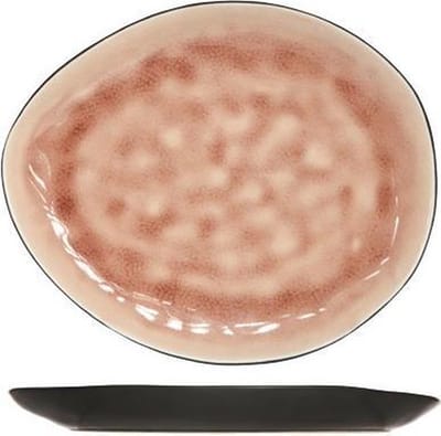 Cosy&Trendy Laguna Ontbijtbord - 19,5 cm x 16 cm - Roze - Set-6