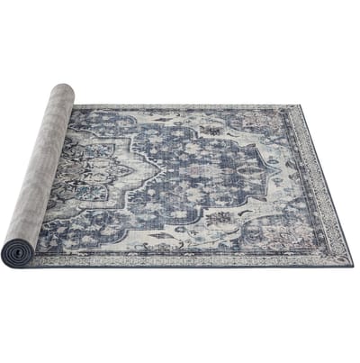 SONGMICS HOME - Tapijt - Vintage Vloerkleed - Wasbaar en Antislip - Voor Woonkamer Slaapkamer Keuken