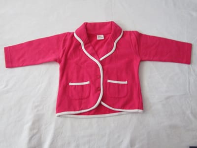 dirkje , meisje, gilet , fuchia , 86 - 18 maand