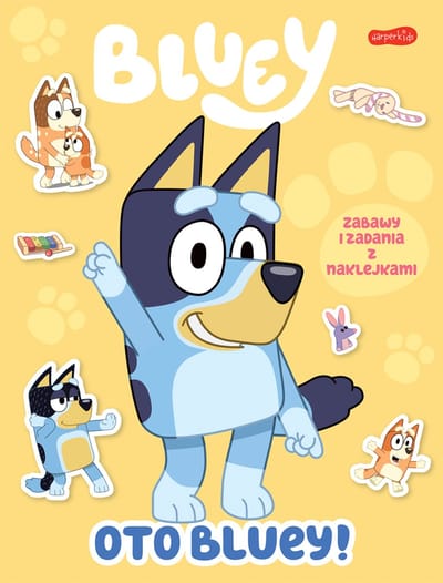 Voici Bluey ! Jeux Et Activités Avec Autocollants