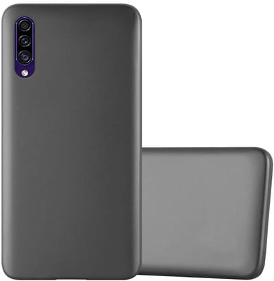 Cadorabo Hoesje geschikt voor Samsung Galaxy A50 4G / A50s / A30s in METALLIC GRIJS - Beschermhoes gemaakt van flexibel TPU silicone Case Cover