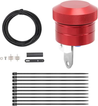 Handmatige Kettingolie Sprayer voor Motorrijders, Duurzaam Smeersysteem, Eenvoudig in Gebruik, Perfect voor Motoronderhoud en Verlengde Levensduur van de Ketting