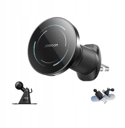 Joyroom - Draadloze Telefoonhouder Auto voor Dashboard en Ventilatierooster - Geschikt voor MagSafe