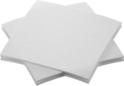 Duni dunisoft servet 20x20cm bio wit