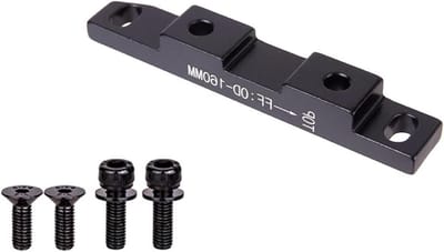 Schijfrem Adapter - Fiets Beugel - Veilig Fietsen - Fijne Oppervlakte - 140/160mm Rotor - Zwart