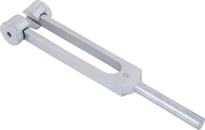 Aluminium stemvork met dempers, 128 Hz. (DUITS)