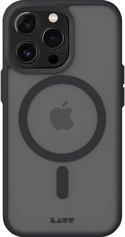 Laut HUEX PROTECT hoesje geschikt voor iPhone 15 Pro - Zwart