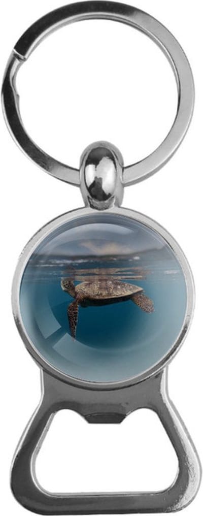 Bieropener Glas - Schildpad