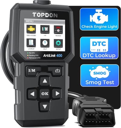OBD2 Diagnoseapparaat - Autolezer OBD-II - Auto Onderhoud - 10 OBD2 Functies - 2.4 inch Kleurenscherm - Zwart