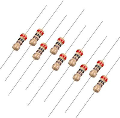 100x Weerstanden 82k Ohm 1/4W 5% Tolerantie Koolstoffilm Axiale Componenten voor Elektronica DIY