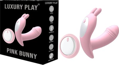 Luxury Play G Spot & Clit Vibrator 10 Speed - Fluisterstille Oplaadbare Sexy Panty Vibrator - Trendy Roze - Afstandsbediening - LP02