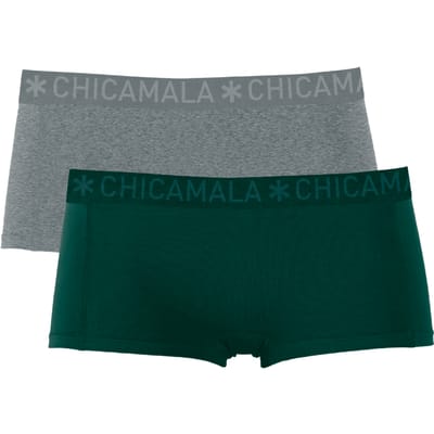 Chicamala – Boxershort Meisjes – 2 Pack – Normale Lengte – Onderbroek Meisjes – Kinderkleding – Meisjes Ondergoed – 95% Katoen – Meisjeskleding