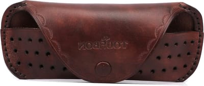 Deluxe Leren Brilcase voor Lezen - Harde Opbergdoos voor Zonnebrillen en Leesbrillen