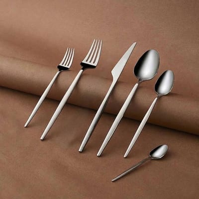 Bestekset Zilver 36 Delig 6 Persoons – 18/10 Roestvrij Staal