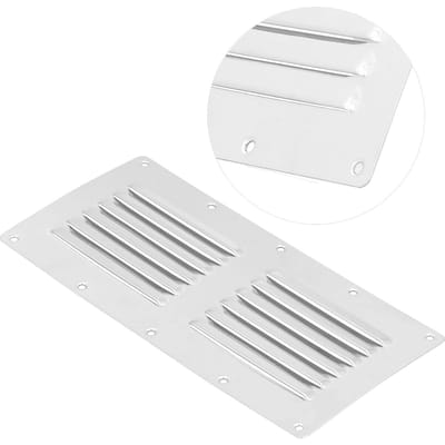231x115mm Ventilatiekap Roestvrij Staal Warmteafvoer voor Jachten Boten Campers Badkamers