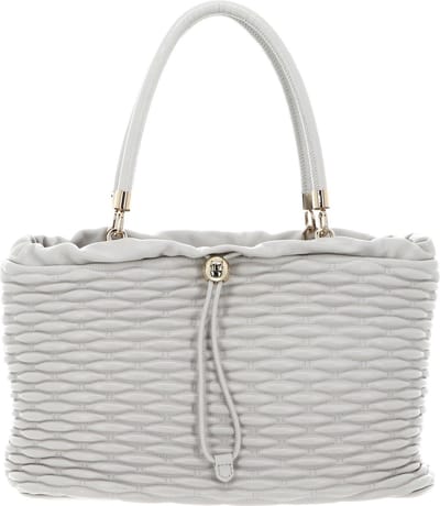 FURLA Leren Handtas Schoudertas Mionido Tote Bag Marshmallow Crème