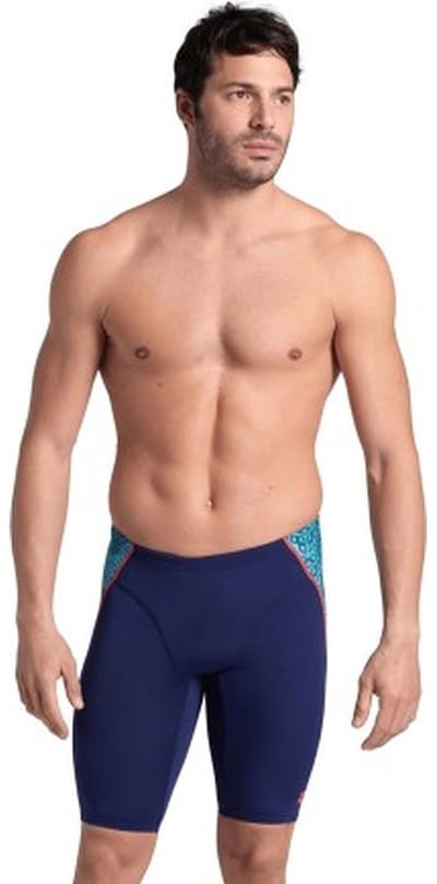 Arena Camo Kikko Zwemshort Heren - Marine / Multicolor | Maat: 75