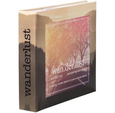 Hama Memo-album Wanderlust. voor 200 foto's van 10x15 cm