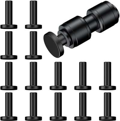 Set van 15 6.35 mm Eindpluggen voor Aansluitingen, Push-to-Fit Eindkappen en Druppelvrije Sluitingen voor Druppelirrigatiesystemen