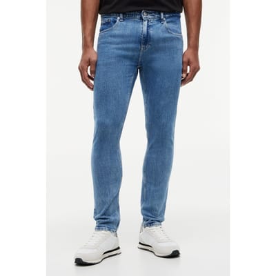 Tommy Hilfiger Austin Slim Tapered Denim Medium Größe: W33L30 | Slim Jeans Outlet | Herren | Blau