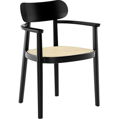 Thonet 118 FV Fauteuil - Beuken zwart gebeitst