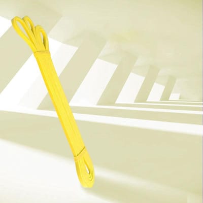 1 stuk Latex Stretch Band Fitness Trekband Oefenweerstandsband Pull-up Stretch Koord Stretch Band TPE Trekkoord white