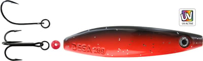 Jenzi Seatrout IV inliner lepel 18 gram - rood-zwart