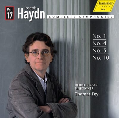 Heidelberger Sinfoniker, Thomas Fey - Haydn: Complete Symphonies (No. 1, No. 4, No. 5, No. 10) (CD)