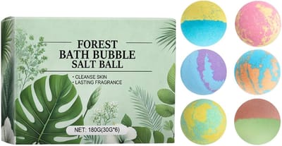Douchebal Set - Bruisballen Bad - Ontspanning Thuis - Hydraterende Formule - 6 Stuks 180g