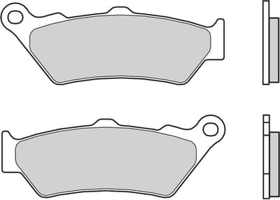 Brembo 07bb03sp Gesinterde Remblokken Transparant