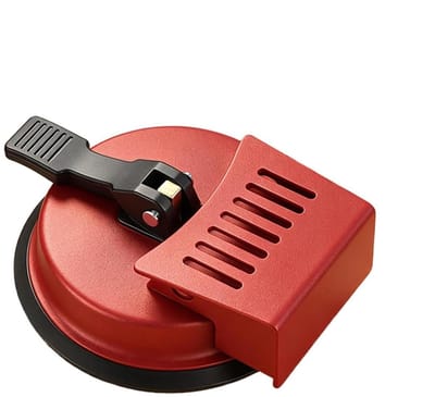 Reparatiegereedschap Vloerspleten - Voegentrekker Vloerbekleding - Vloeren Egaliseren - Zelfklevende Zuignap - 5 cm Hoogte - Zwart