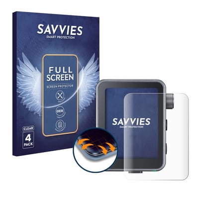 Savvies - Screenprotector voor Godox X3 Pro - Folie Beschermfolie transparant volledig dekking 4 Stuks