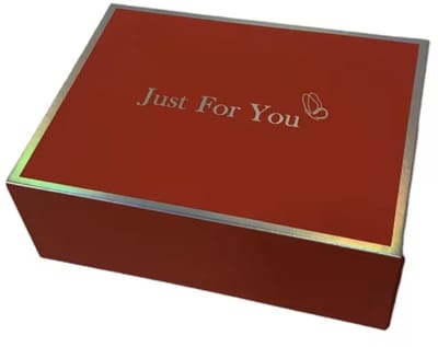 Elegante Opvouwbare Cadeaudozen – 30.6*23*11cm - Rood - Geschenkdoos
