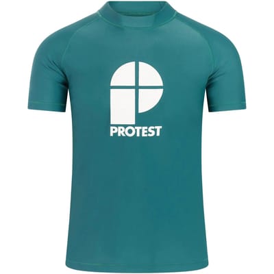 Protest PRTCater – Uv shirt Heren – Korte mouwen – Ronde hals – Wit